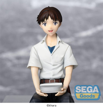 Rebuild of Evangelion PM Perching PVC Statue Shinji Ikari Evangelion New Theatrical Edition 14 cm Statues