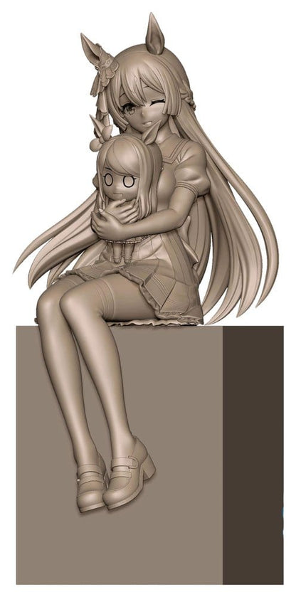Umamusume: Pretty Derby XStellar PVC Statue Satono Diamond Sitting Ver. 20 cm