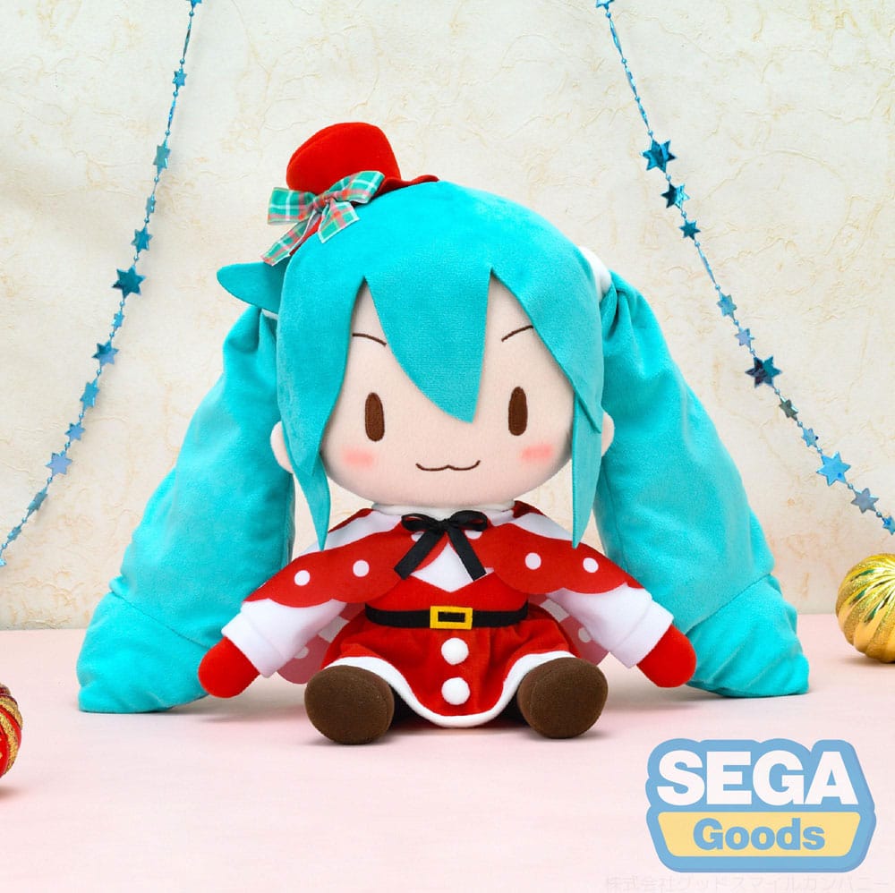 Character Vocal Series 01: Hatsune Miku Fuwa Petit Plush Figure Hatsune Miku Christmas LL 35 cm