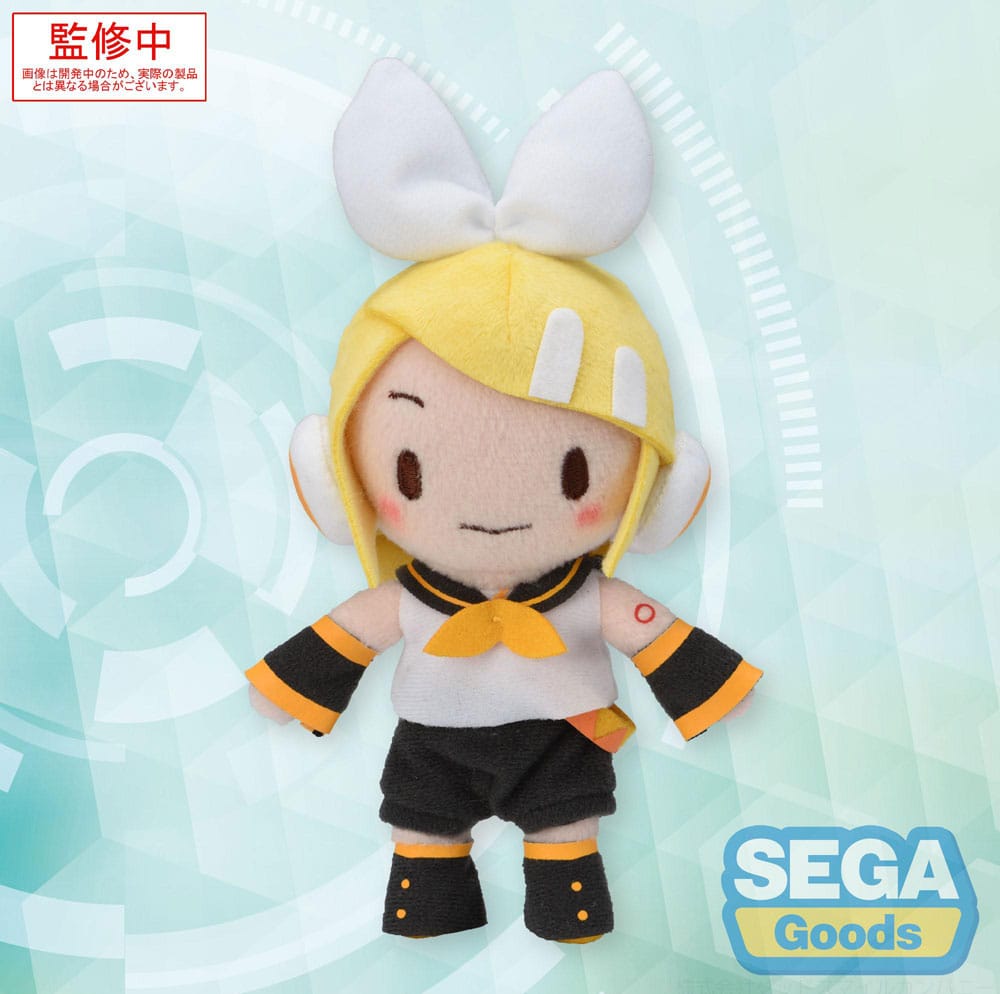 Character Vocal Series 02: Kagamine Rin/Len Fuwa Petit Mini Plush Figure Kagamine Rin (EX) 17 cm