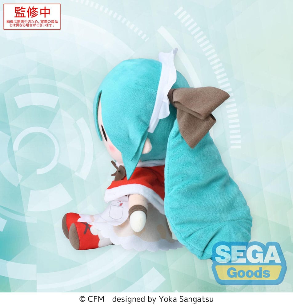 Character Vocal Series 01: Hatsune Miku Fuwa Petit Plush Figure Hatsune Miku Christmas 2025 M 22 cm