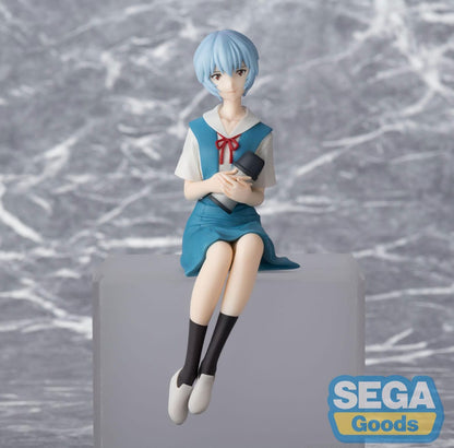 Rebuild of Evangelion PM Perching PVC Statue Rei Ayanami Evangelion New Theatrical Edition 14 cm