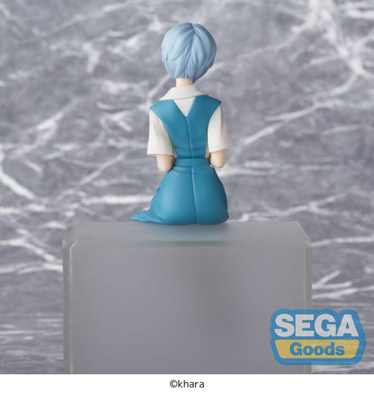Rebuild of Evangelion PM Perching PVC Statue Rei Ayanami Evangelion New Theatrical Edition 14 cm Statues