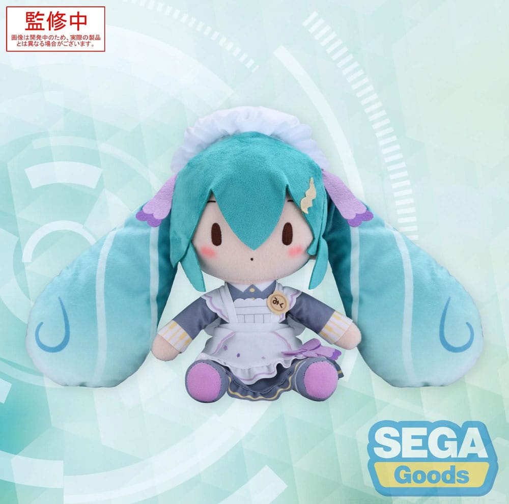 Character Vocal Series 01: Hatsune Miku Fuwa Petit Plush Figure Hatsune Miku Classical Maid M 24 cm Plushes