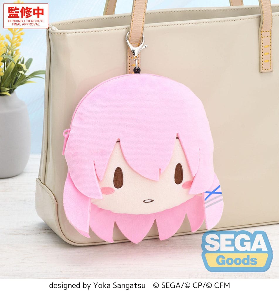 Hatsune Miku: Coloful Stage! Plush Keychain Megurine Luka School Sekai 15 cm