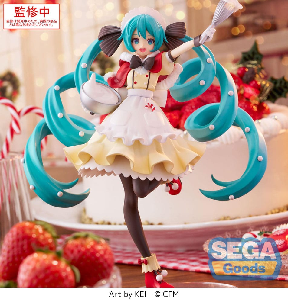 Character Vocal Series 01: Hatsune Miku Luminasta PVC Statue Hatsune Miku Christmas 2025 20 cm
