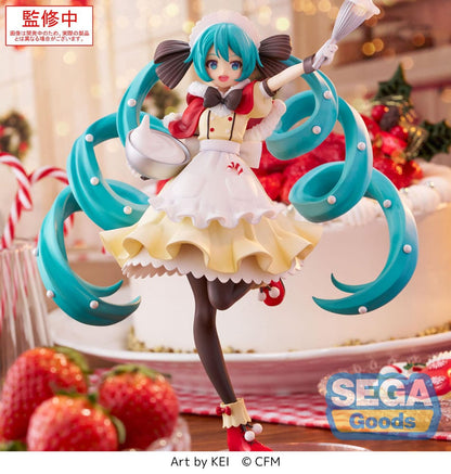 Character Vocal Series 01: Hatsune Miku Luminasta PVC Statue Hatsune Miku Christmas 2025 20 cm
