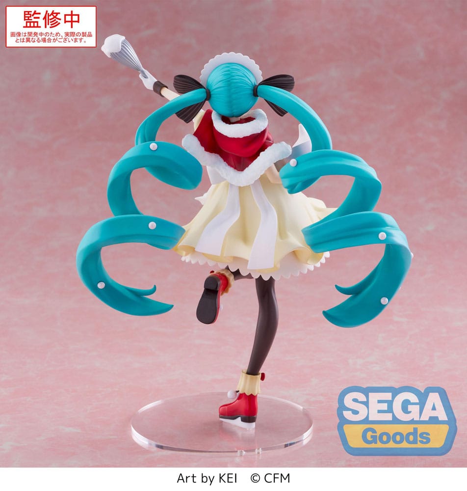 Character Vocal Series 01: Hatsune Miku Luminasta PVC Statue Hatsune Miku Christmas 2025 20 cm Statues