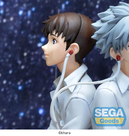 Rebuild of Evangelion Luminasta PVC Statue Shinji & Kaworu Evangelion: New Theatrical Edition Shinji Ver. 17 cm