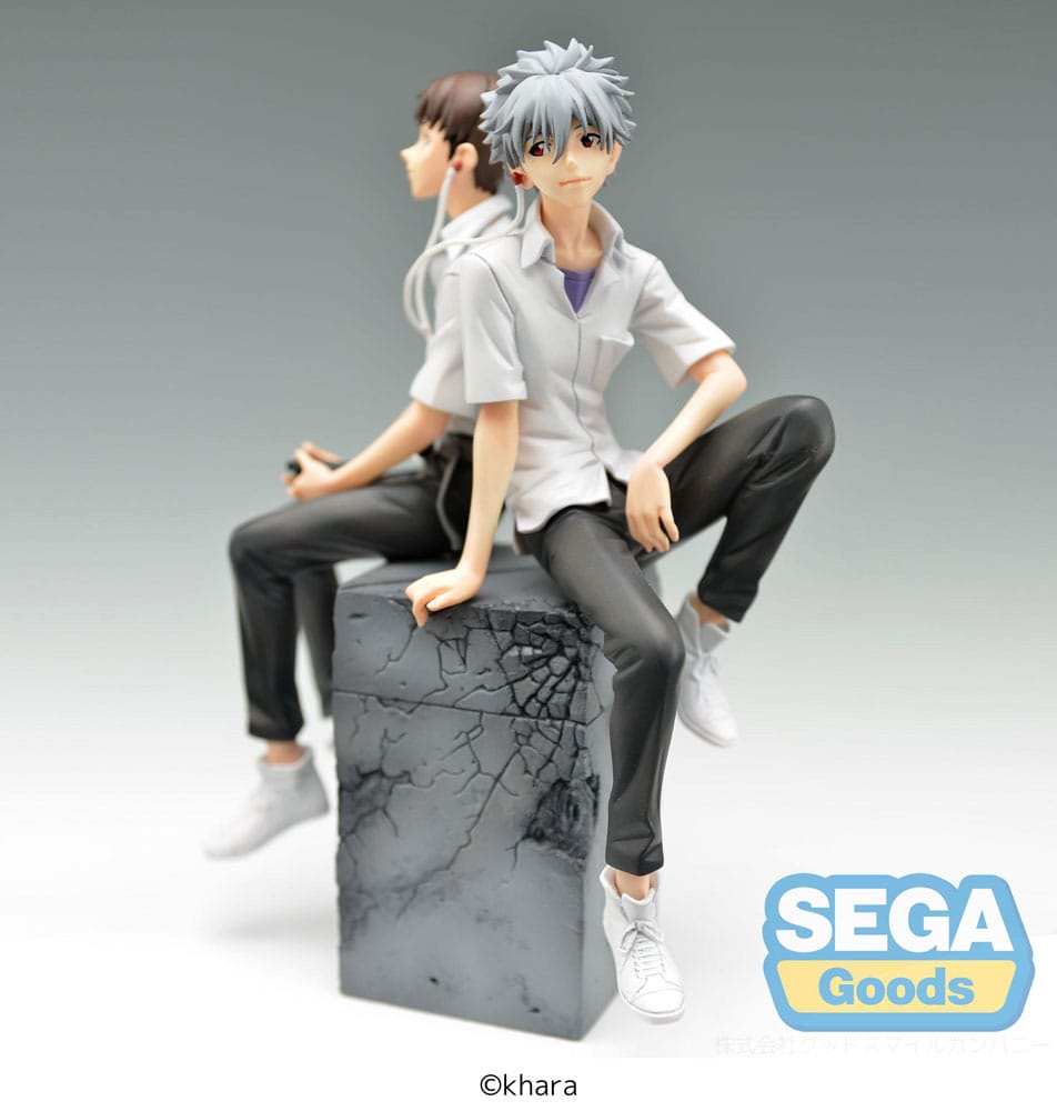 Rebuild of Evangelion Luminasta PVC Statue Shinji & Kaworu Evangelion: New Theatrical Edition Kaworu Ver. 17 cm Statues