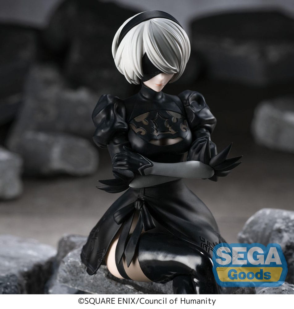 NieR:Automata Ver1.1a PM Perching PVC Statue 2B 13 cm Statues
