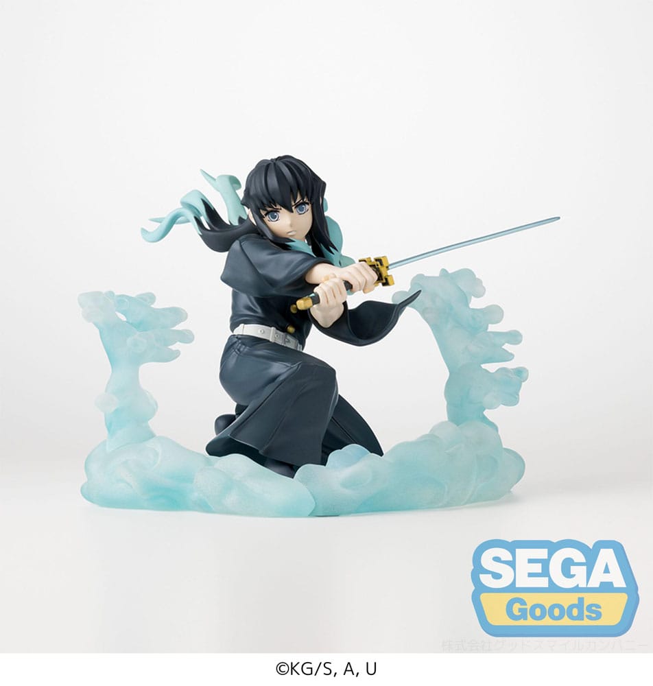 Demon Slayer: Kimetsu no Yaiba Xross Link Anime PVC Statue Muichiro Tokito Hashira Training Arc 11 cm Statues