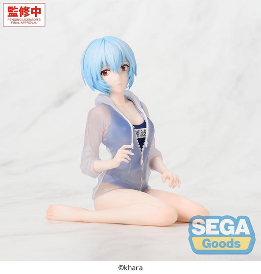 Rebuild of Evangelion Yumemirize PVC Figure Rei Ayanami School Swimsuit Ver. 13 cm