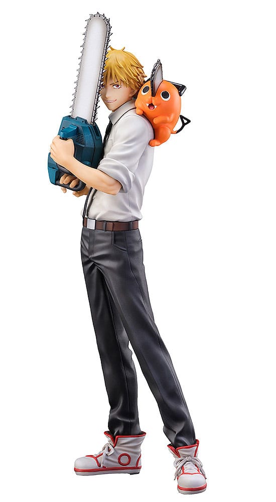 Chainsaw Man S-Fire PVC Statue 1/7 Denji & Pochita 24 cm Statues