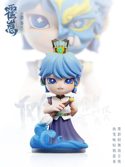 Original Character Trading Figures Huozai Wusheng Group Portrait Series 8 cm Assortment (6)