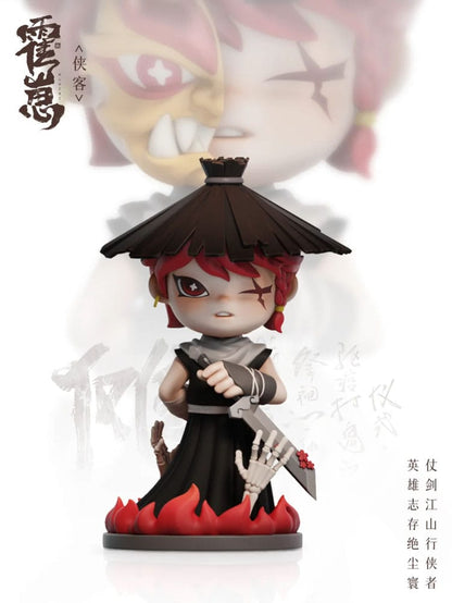 Original Character Trading Figures Huozai Wusheng Group Portrait Series 8 cm Assortment (6)