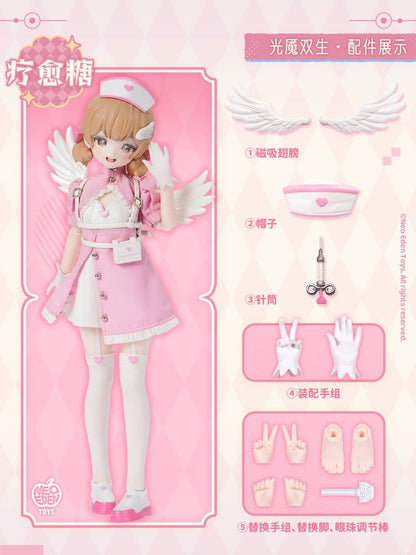 Original Character Collectible Figures Angel & Demon MJD Doll Blind Box 22 cm  Assortment (6)