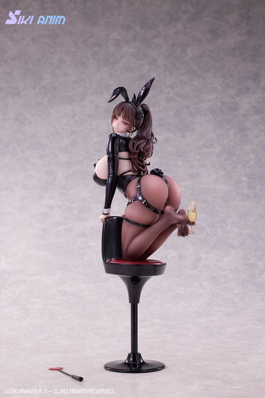 Original Character PVC Statue 1/6 Champagne and Bunny Girl Rose Black Stocking Ver. 31 cm Statues