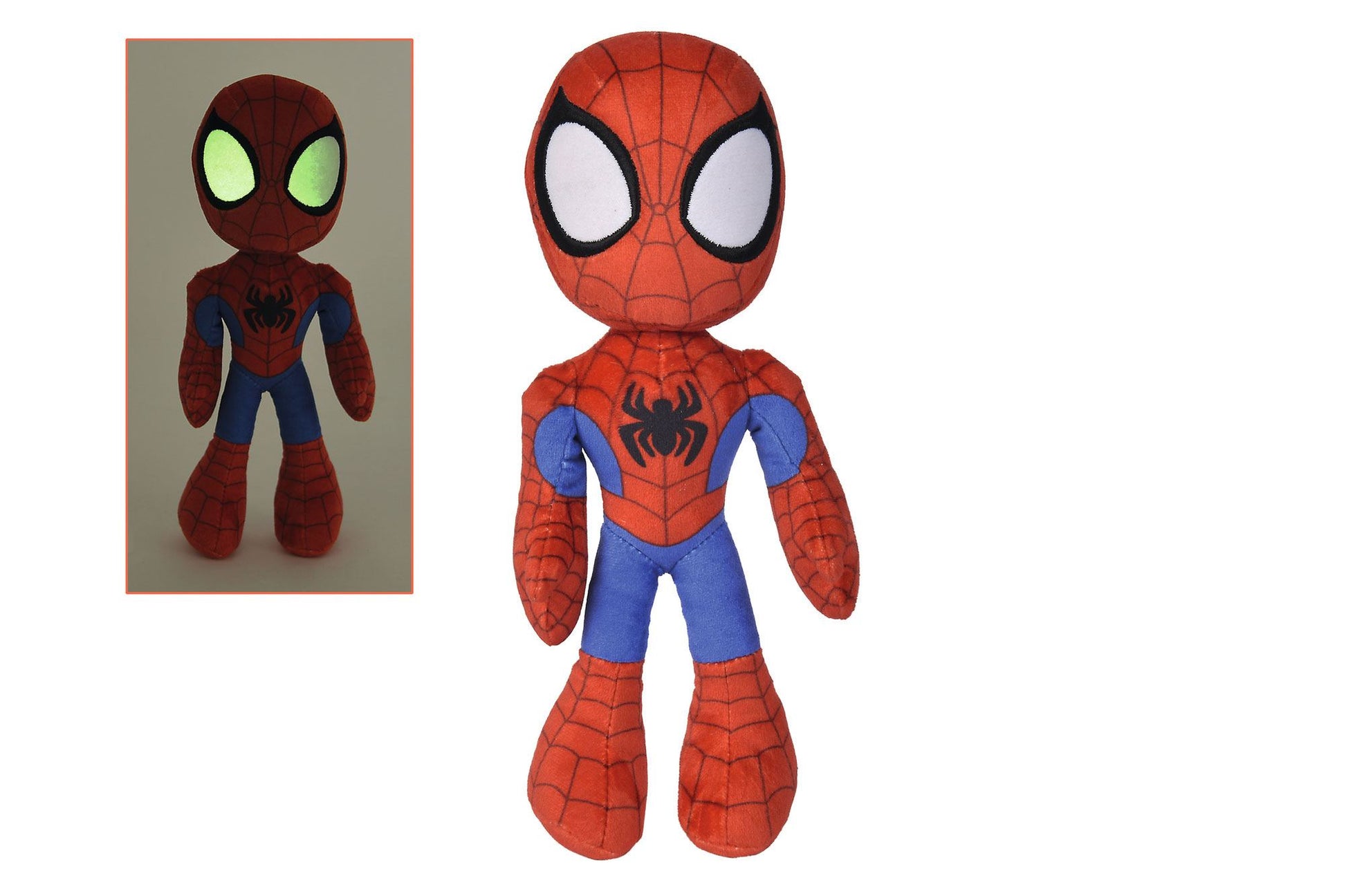 Marvel Plush Figure Glow In The Dark Eyes Spider-Man 25 cm Plushes