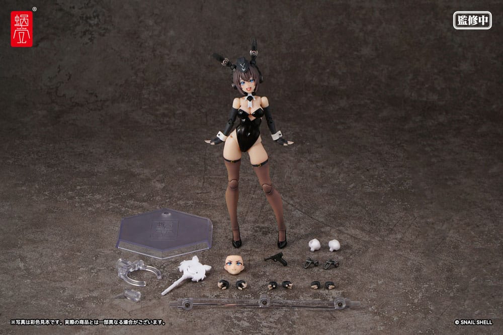Original Character Action Figure Kit 1/12 RA-03 Panzer Bunny Anneliese 16 cm