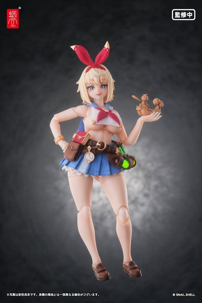 Original Character Action Figure 1/12 RPGEX-06 Adventurer Snail 15 cm