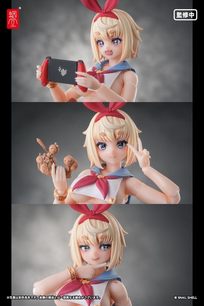 Original Character Action Figure 1/12 RPGEX-06 Adventurer Snail 15 cm