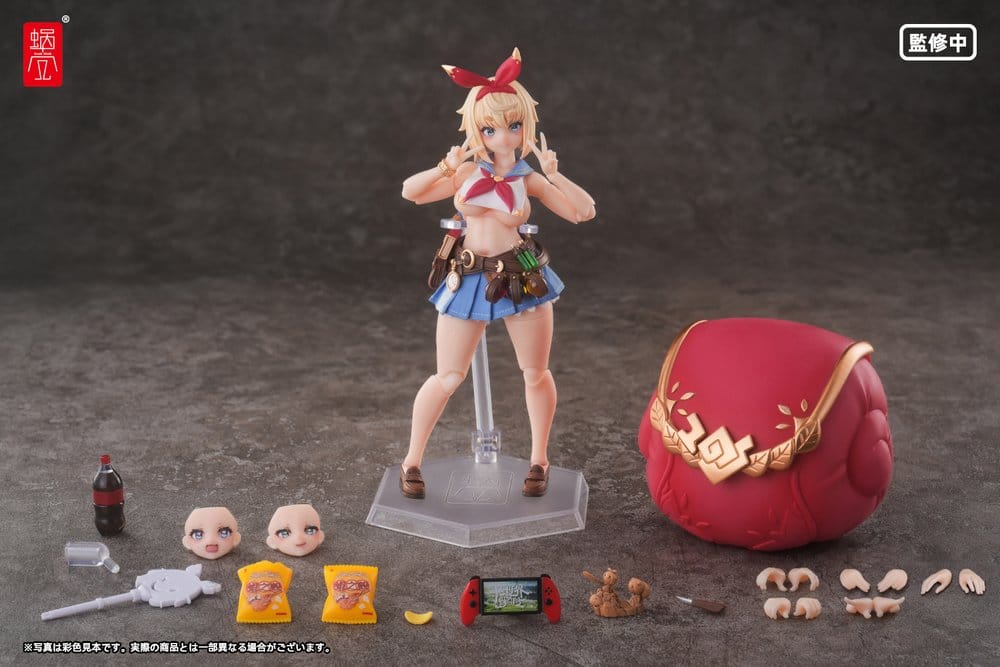 Original Character Action Figure 1/12 RPGEX-06 Adventurer Snail 15 cm