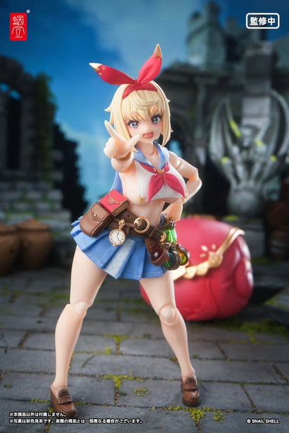 Original Character Action Figure 1/12 RPGEX-06 Adventurer Snail 15 cm
