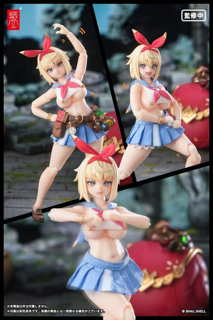 Original Character Action Figure 1/12 RPGEX-06 Adventurer Snail 15 cm