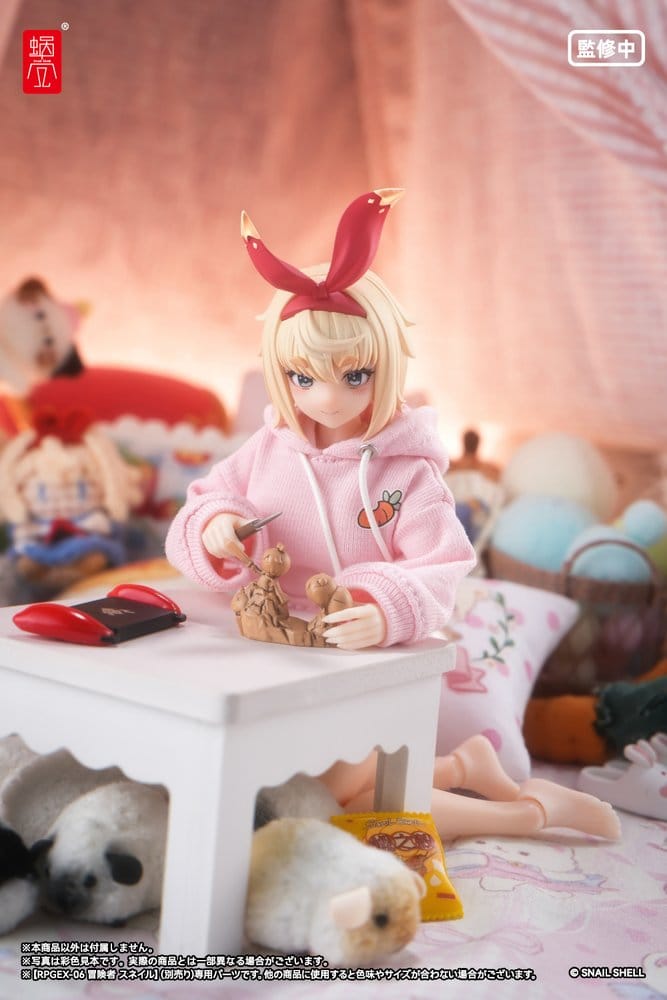 Original Character Action Figure Parts 1/12 RPGEX-06 Adventurer Snail Foot Parts
