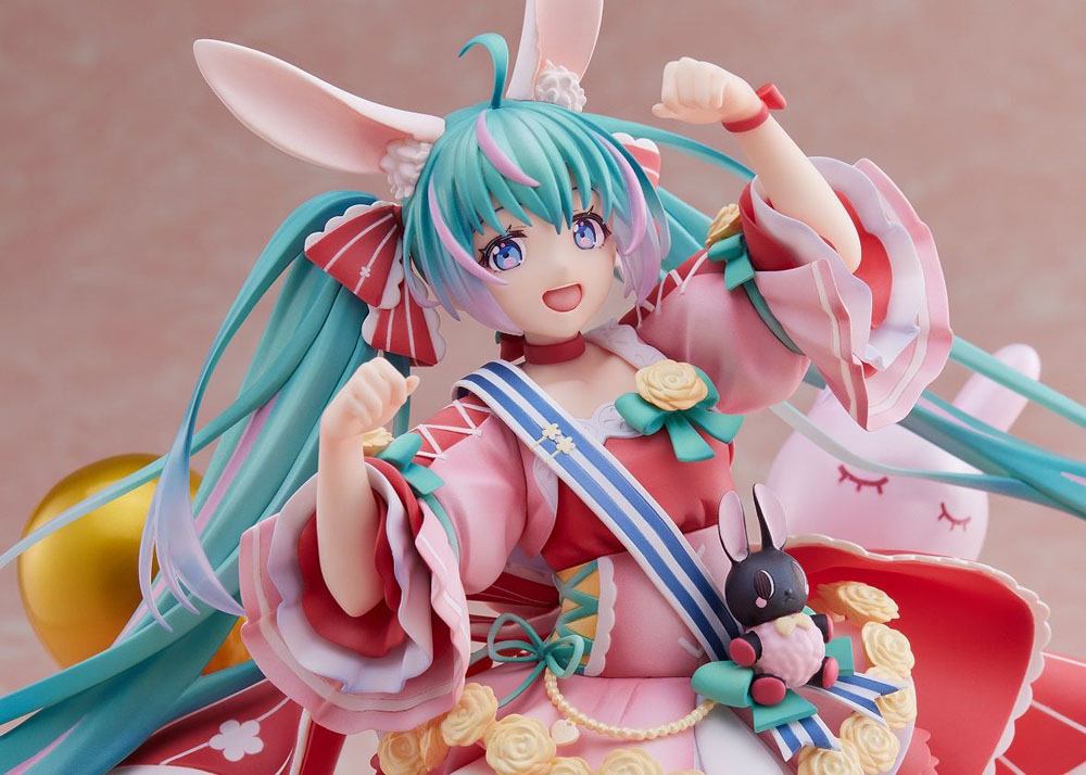 Miku Hatsune PVC Statue 1/7 Miku Hatsune Birthday 2021 (Pretty Rabbit Ver.) by Spiritale 21 cm Statues