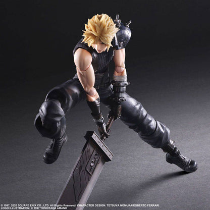 Final Fantasy VII Remake Play Arts Kai Action Figure Cloud Strife Ver. 2 27 cm Action figures