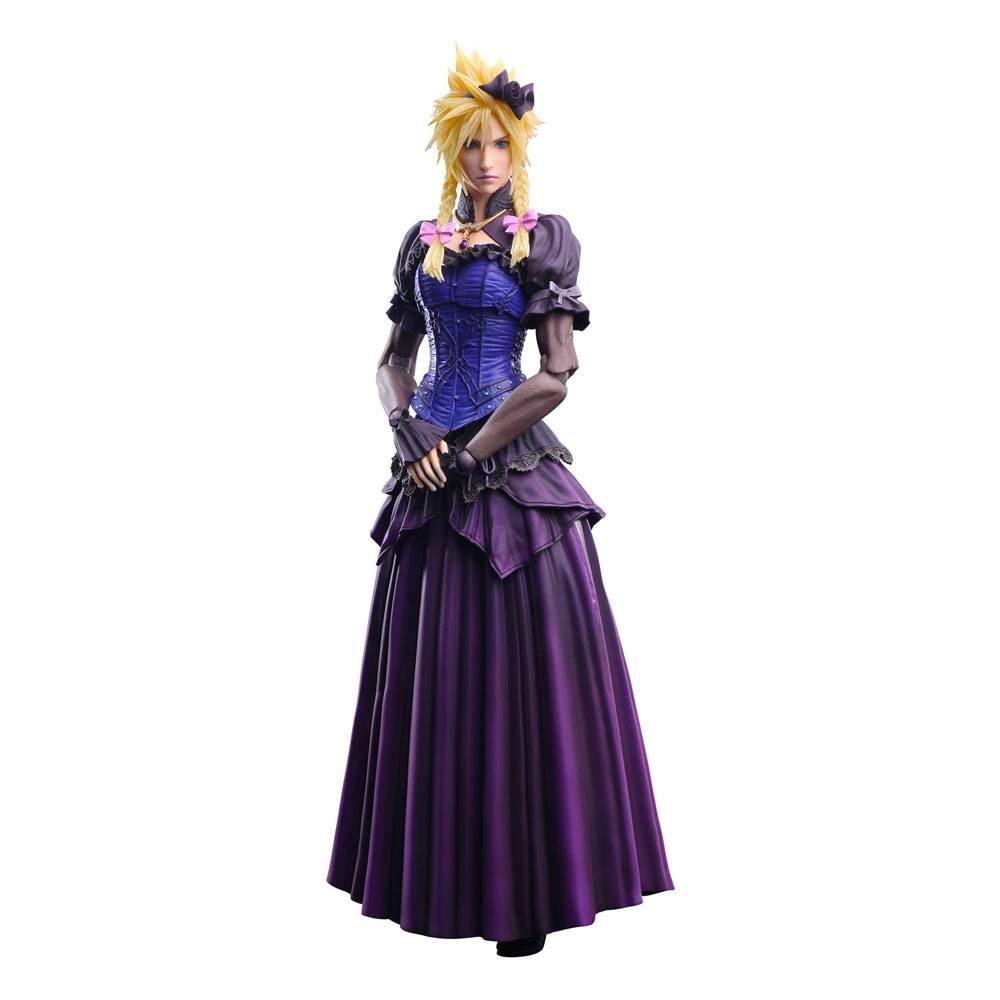 Final Fantasy VII Remake Play Arts Kai Action Figure Cloud Strife Dress Ver. 28 cm Action figures