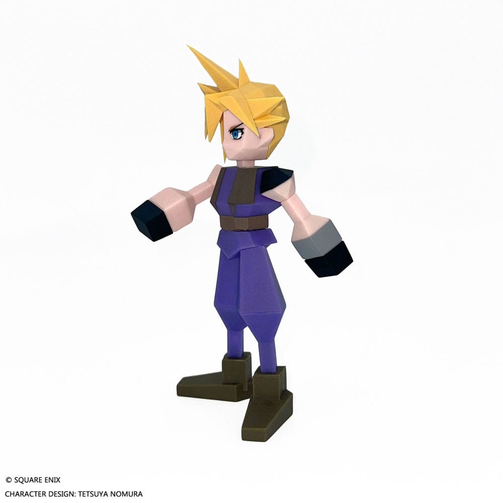 Final Fantasy VII Polygon Vinyl Figure Cloud Strife 15 cm