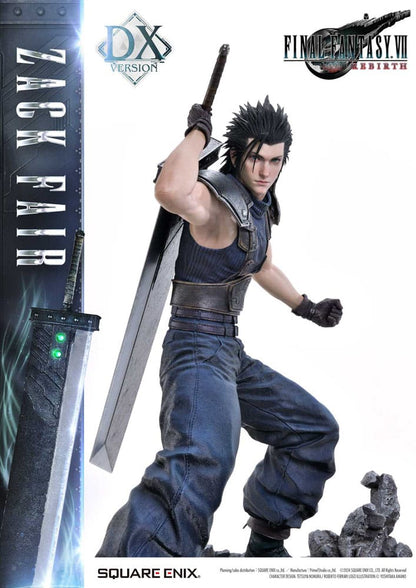 Final Fantasy VII Rebirth Statue 1/4 Zack Fair Deluxe Ver. 57 cm