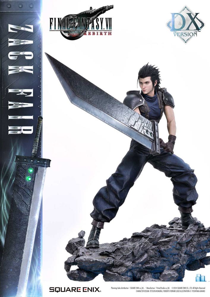 Final Fantasy VII Rebirth Statue 1/4 Zack Fair Deluxe Ver. 57 cm Statues