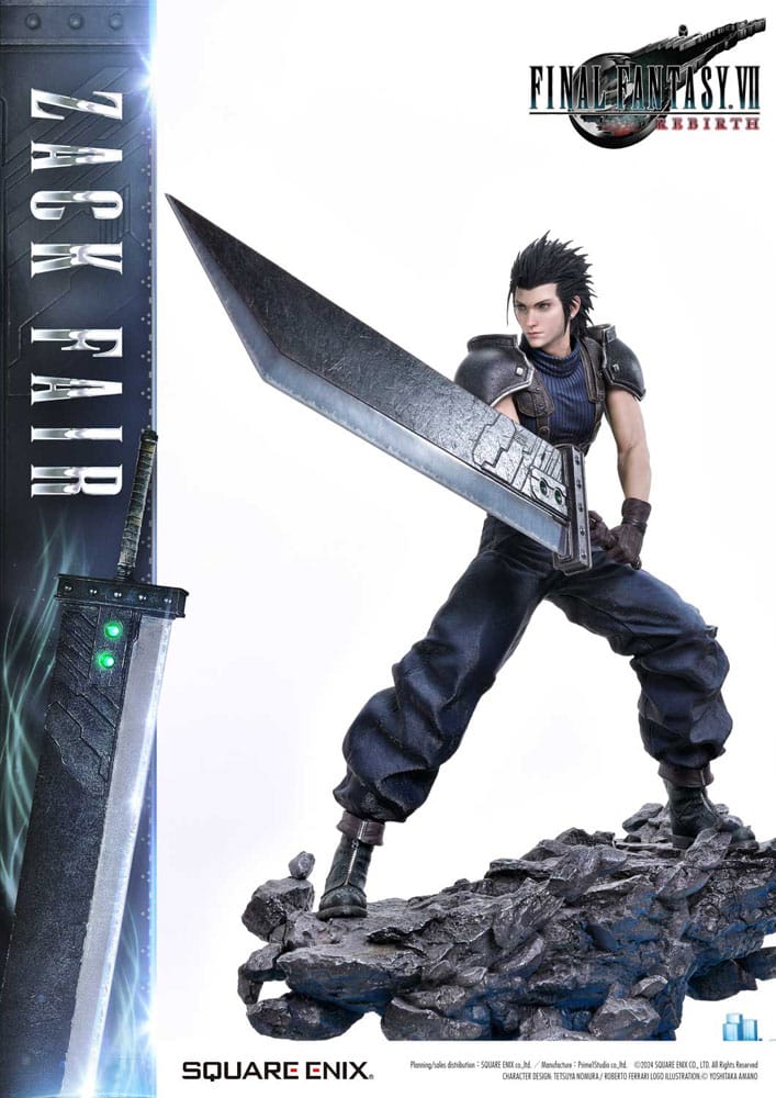 Final Fantasy VII Rebirth Statue 1/4 Zack Fair 57 cm Statues