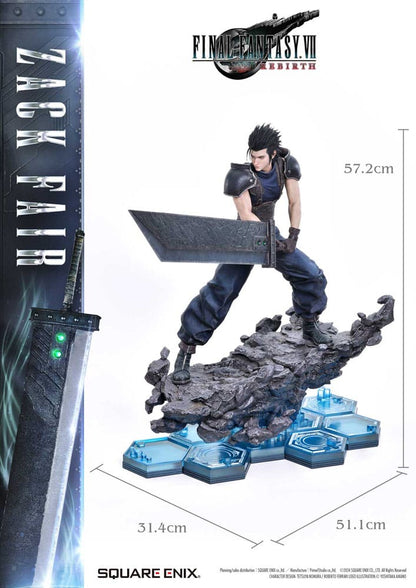 Final Fantasy VII Rebirth Statue 1/4 Zack Fair 57 cm