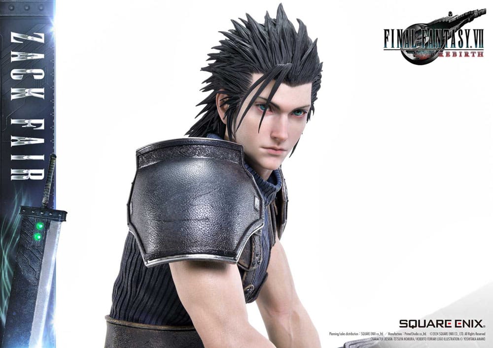Final Fantasy VII Rebirth Statue 1/4 Zack Fair 57 cm