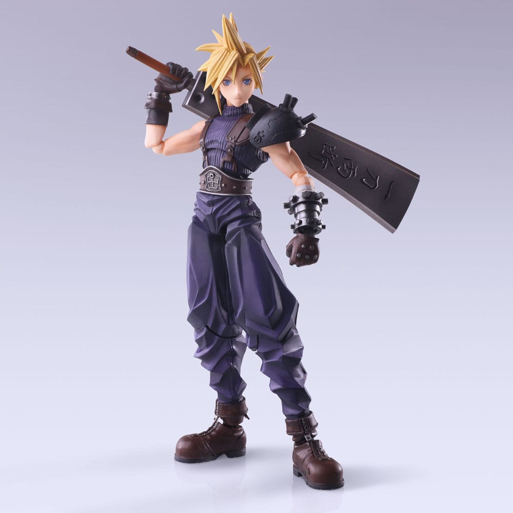 Final Fantasy VII Bring Arts Action Figure Cloud Strife Hardedge Ver. 15 cm