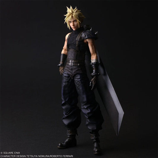 Final Fantasy VII Rebirth Play Arts Shin Action Figure Cloud Strife 27 cm Action figures