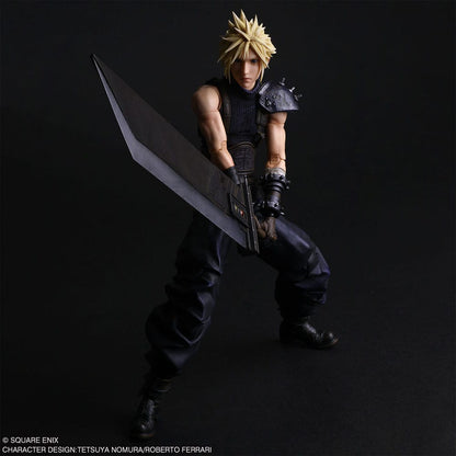 Final Fantasy VII Rebirth Play Arts Shin Action Figure Cloud Strife 27 cm