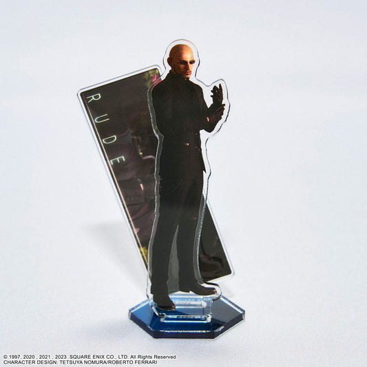 Final Fantasy VII Remake Acryl Figure Rude 8 cm Mini-figures