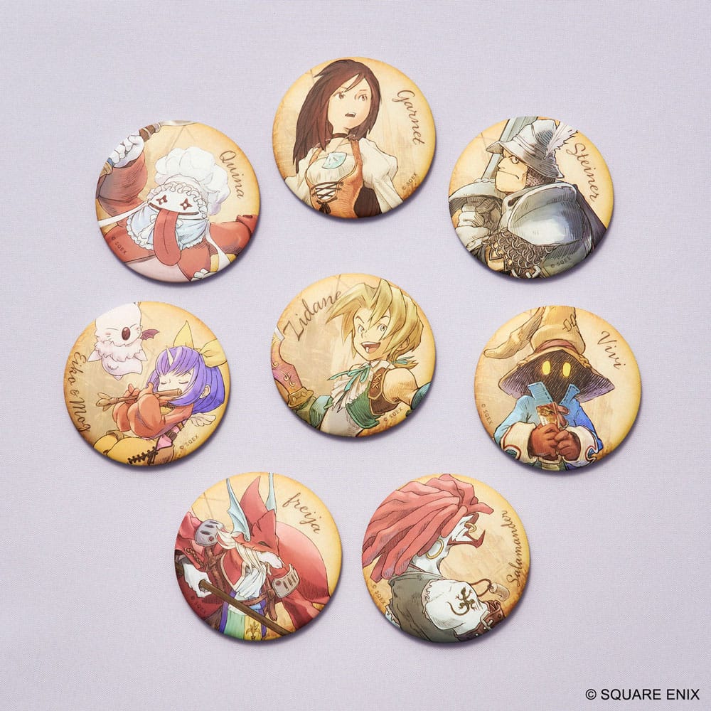 Final Fantasy IX Magnets 25th Anniversary Display (8)
