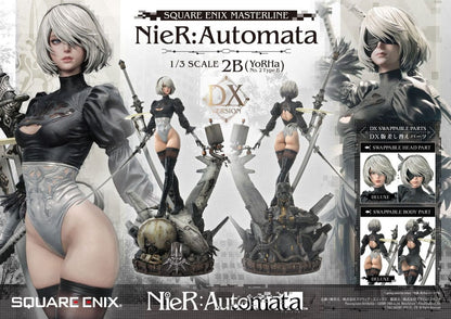 NieR Automata Statue 1/3 2B (YorHa No. 2 Type B) Deluxe Version 95 cm
