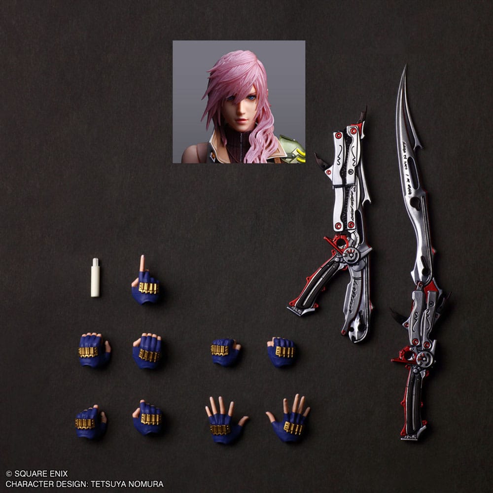 Final Fantasy XV Play Arts Shin Action Figure Lightning 26 cm