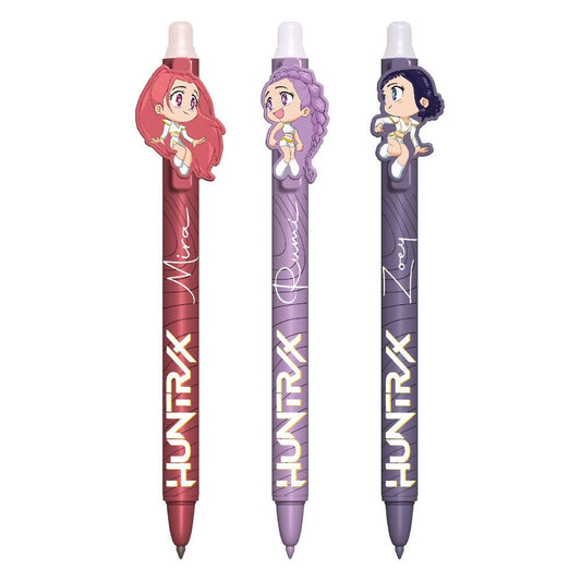 KPop Demon Hunters Gel Pens 3-Pack Erasable Stationery