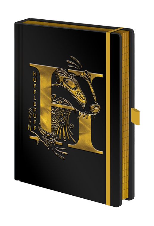 Harry Potter Premium Notebook A5 Hufflepuff Foil Stationery