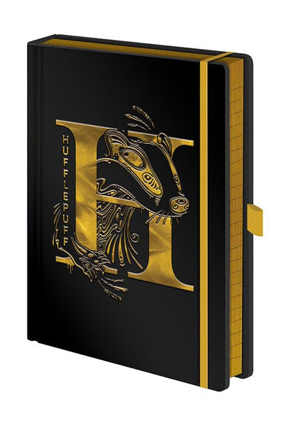 Harry Potter Premium Notebook A5 Hufflepuff Foil Stationery