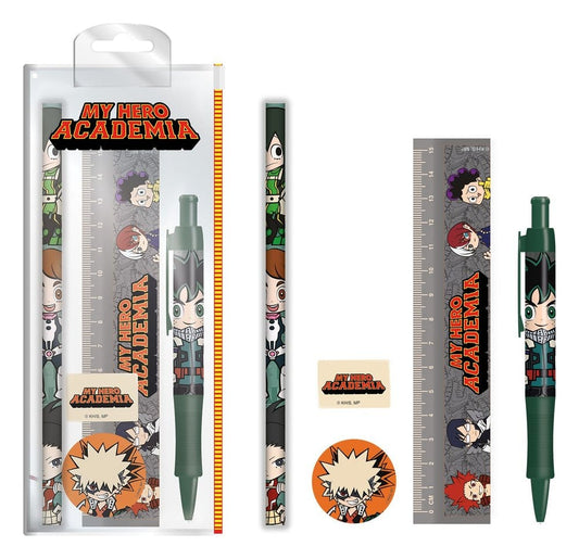 My Hero Academia Stationery Set Chibi